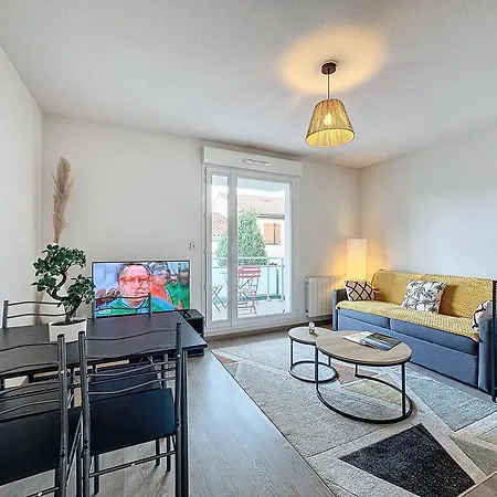 T2 4 Pers Les Cezeaux Balcon Et Parking Gratuit Apartamento